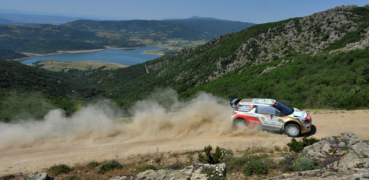 Khalid Al-Qassimi, Rallye Cerdeña 2014.