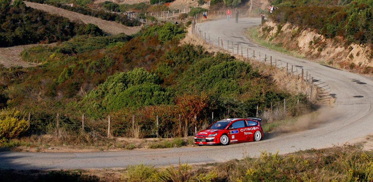 Sebastien Loeb, Tour de Corse 2007.