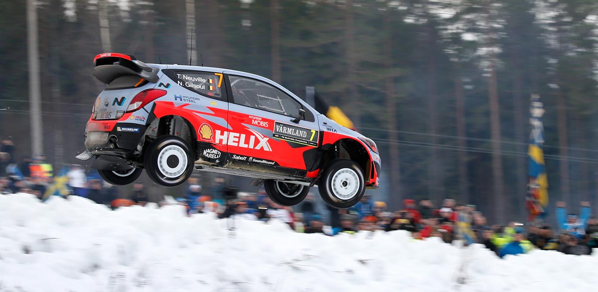 Thierry Neuville, récord en Colins Crest 2015.