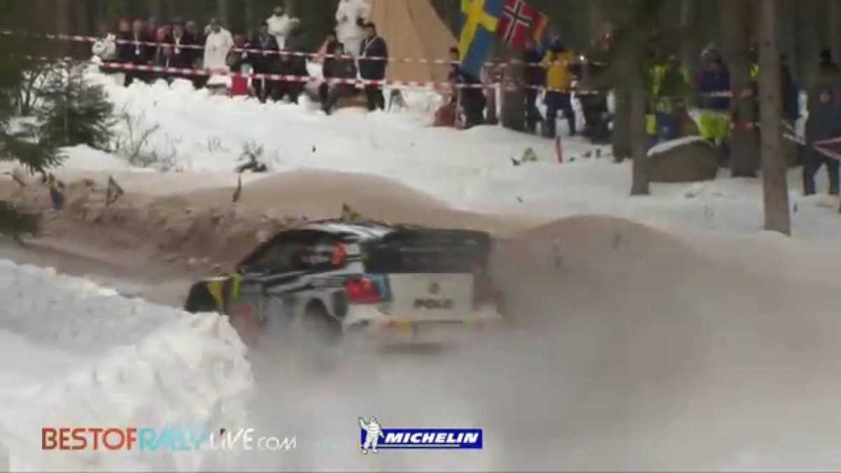 Video, shakedown del Rallye de Suecia