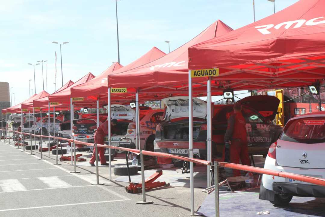 RMC con catorce coches en el Rallye de Navarra