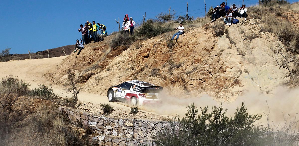 Esto es lo que ocurre en los tramos de rallye a mucha altitud