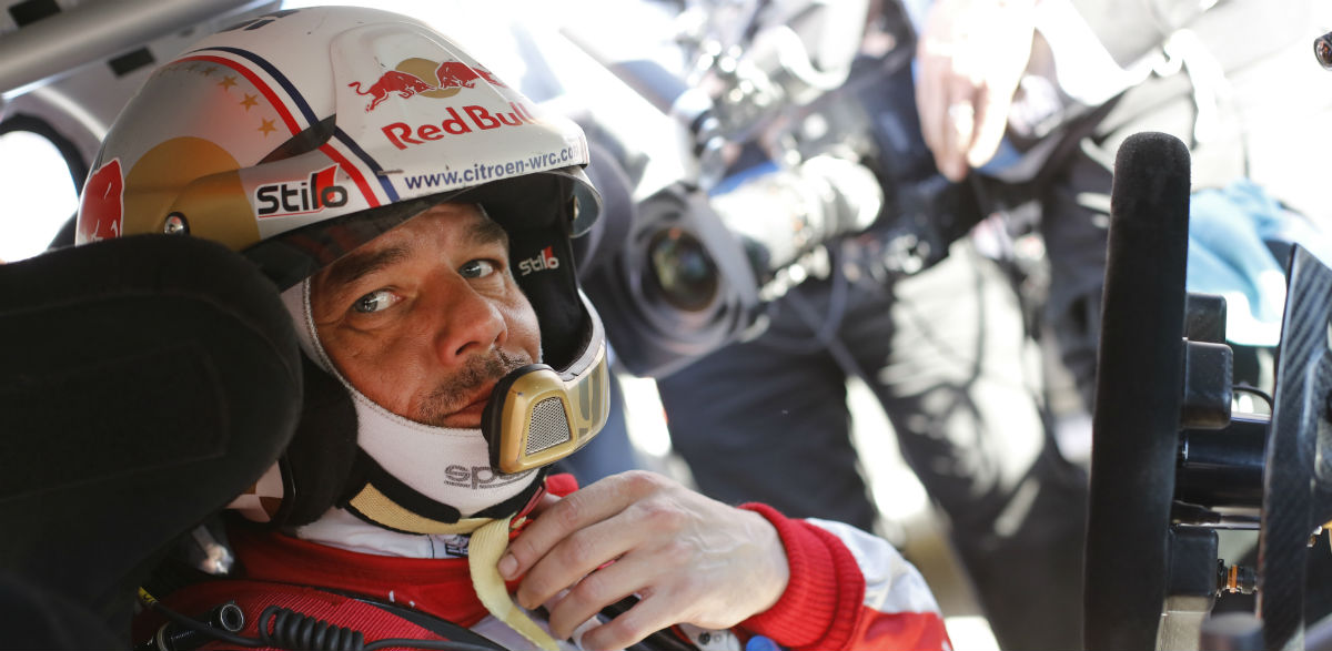 Loeb, al volante de otro Citroën DS3 WRC