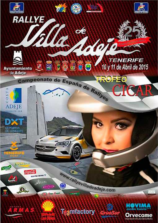 Itinerario/Horario Rallye Villa de Adeje