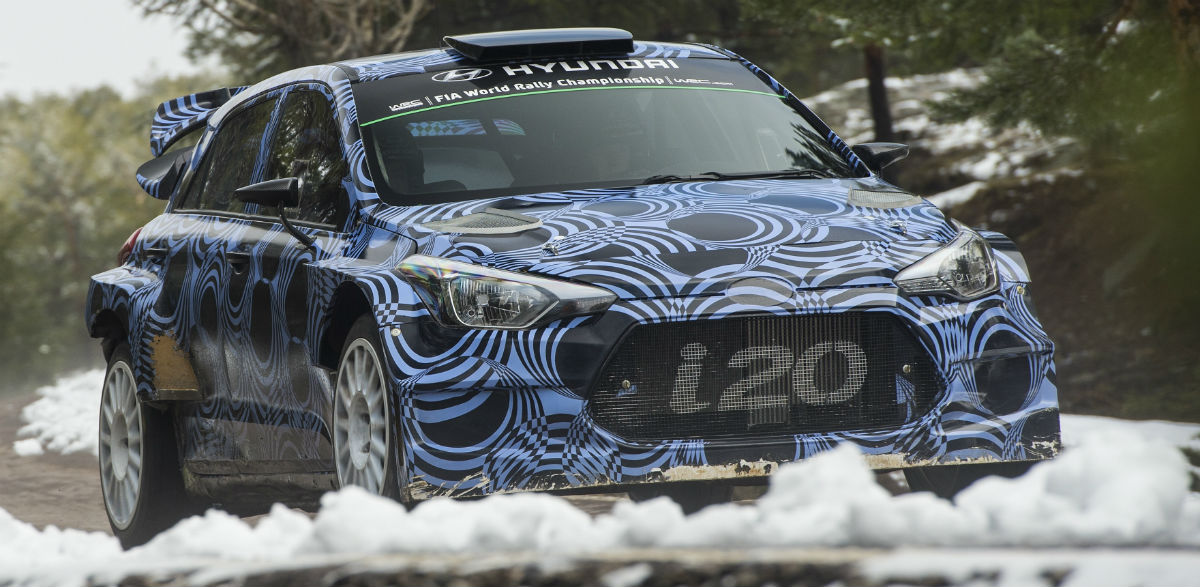 Hyundai desarrolla un i20 R5