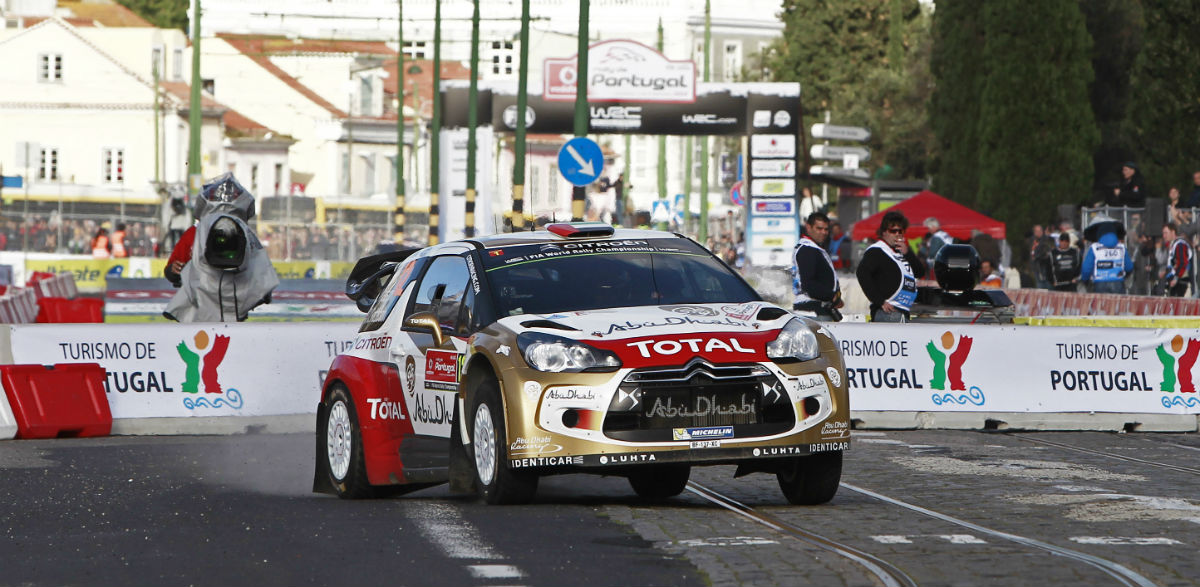 Khalid Al-Qassimi, Rallye de Portugal 2014.