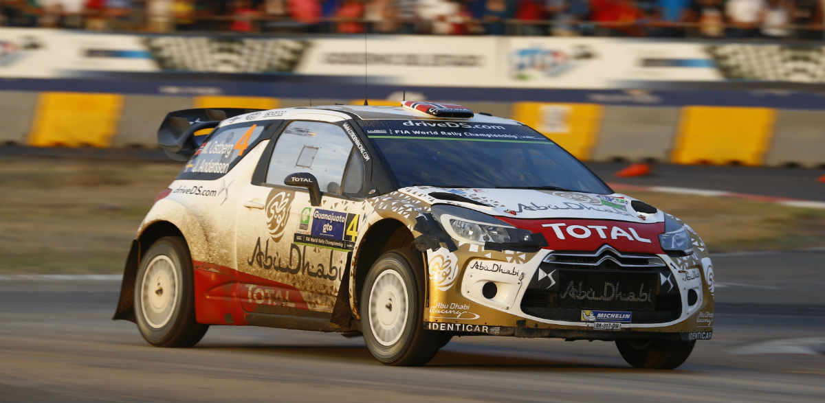 Mads Ostberg, Rallye de México 2015.