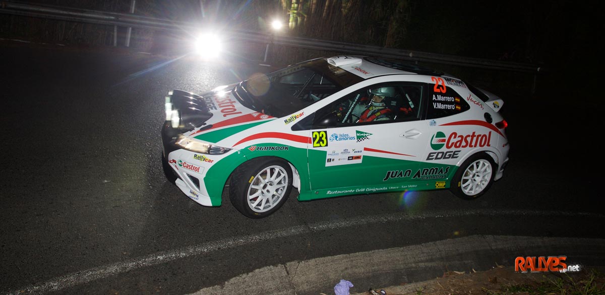 Victoria de Angel Marrero en las 2RM dentro del 39 Rally Islas Canarias
