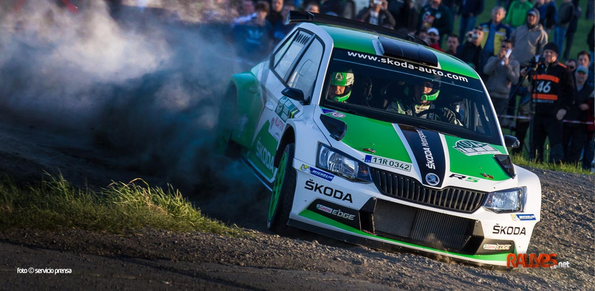 Jan Kopecky gana el 50 Rally Sumava Klatovy con el Fabia R5