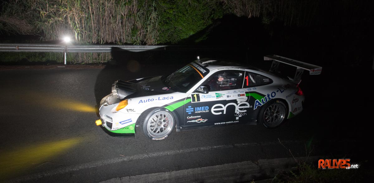 Miguel Fuster líder tras la primera etapa del 39 Rally Islas Canarias