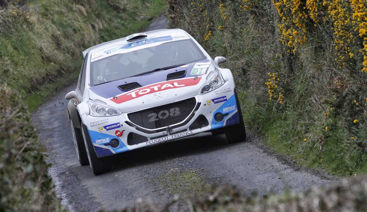 Duelo de paisanos en el Circuit of Ireland