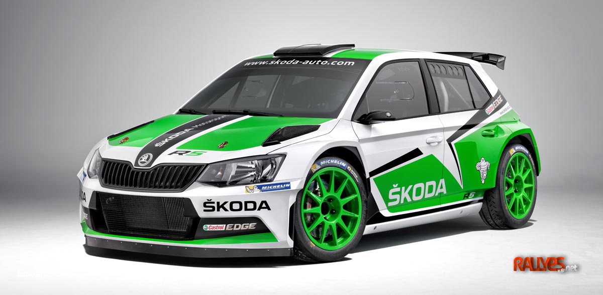 Skoda presenta los colores del nuevo Fabia R5