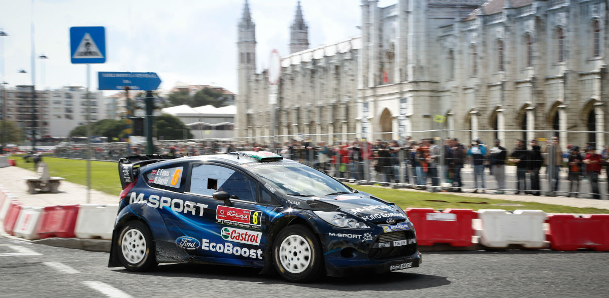 Elfyn Evans, Rallye de Portugal 2014.