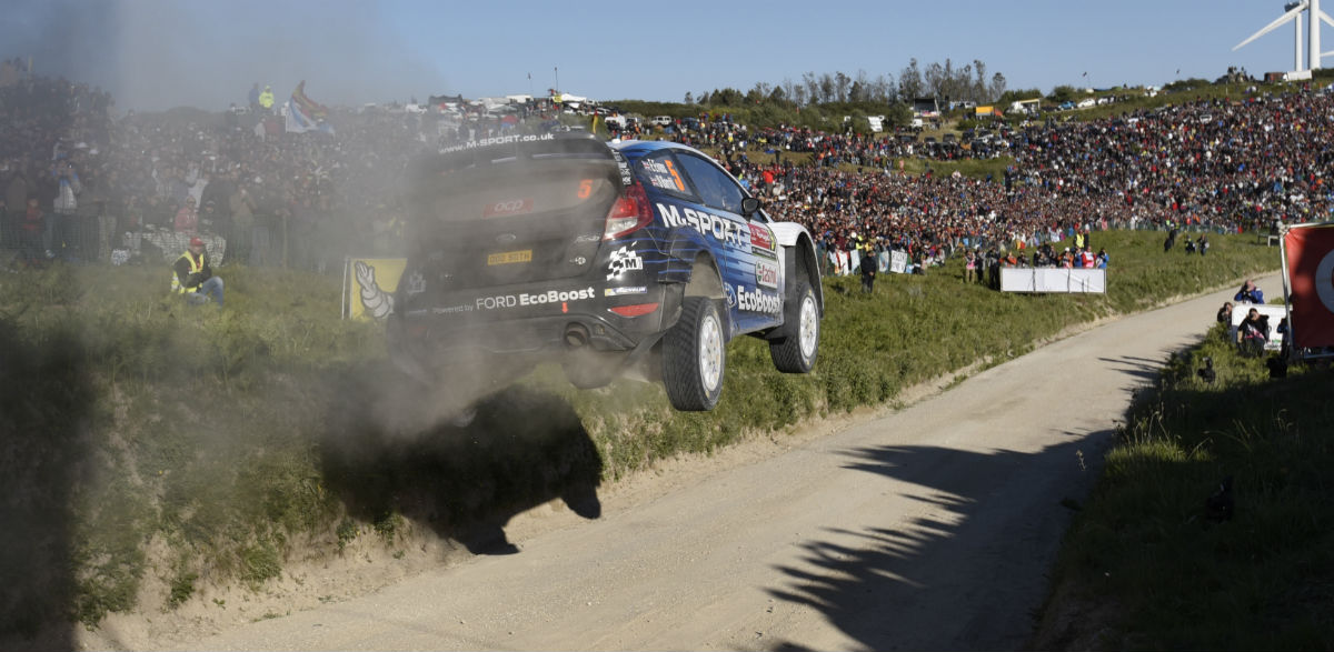 Elfyn Evans, Rallye de Portugal 2015.