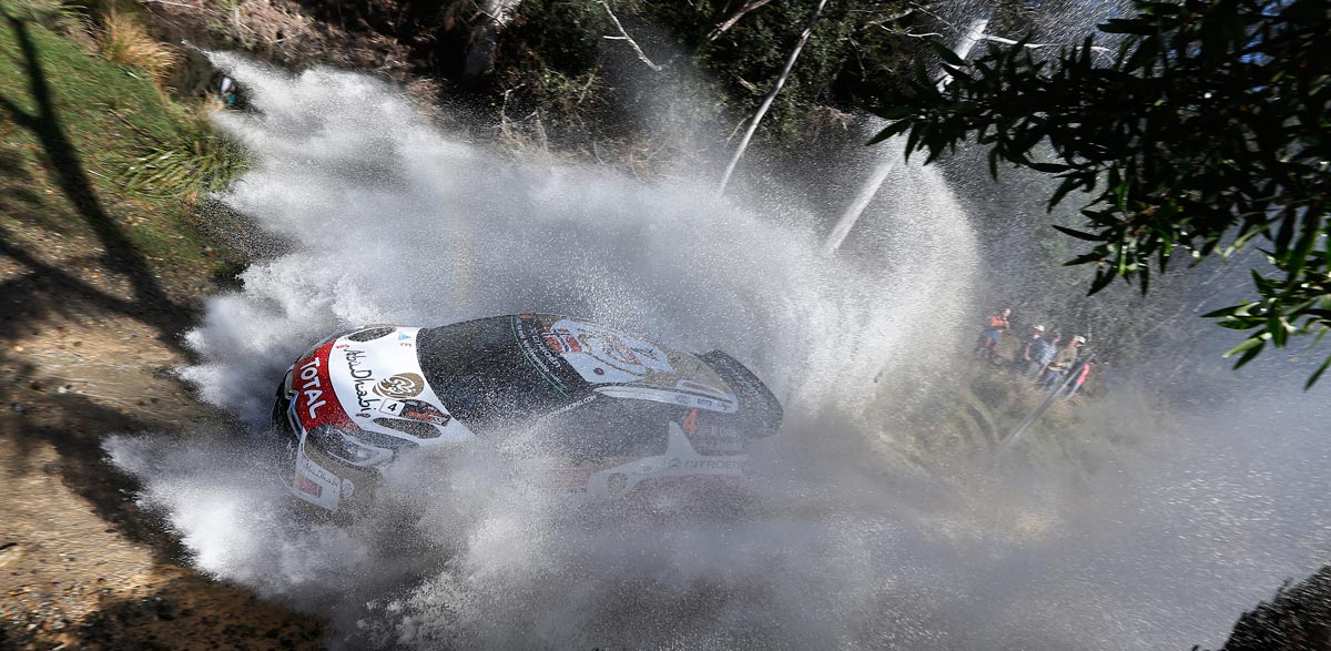 Mads Ostberg, Rallye de Australia 2014.