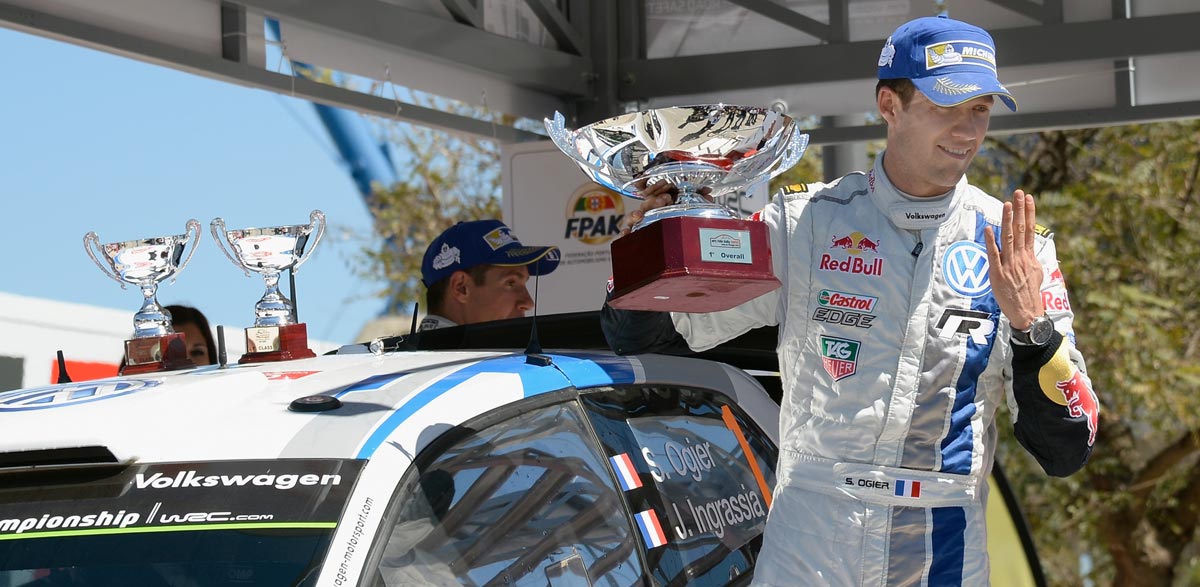 Sebastien Ogier, Rallye Portugal 2014.