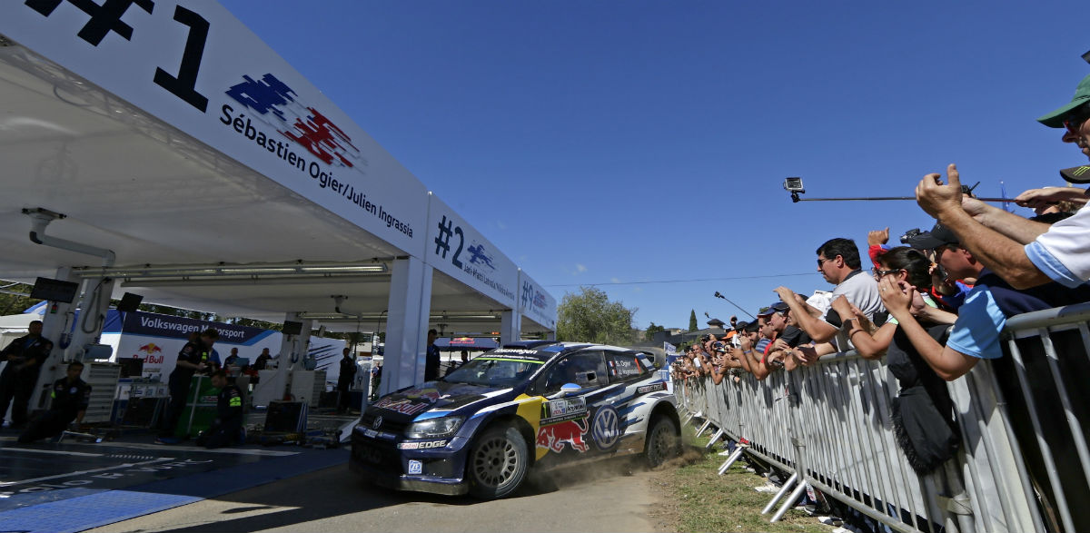 Sebastien Ogier, Rallye de Argentina 2015.