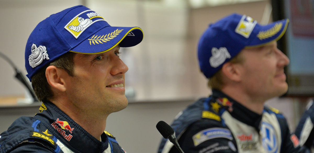 Sebastien Ogier y Jari-Matti Latvala, Rallye de Portugal 2015.