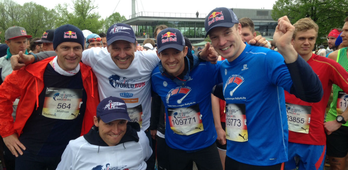 Los pilotos del WRC corren… a pie