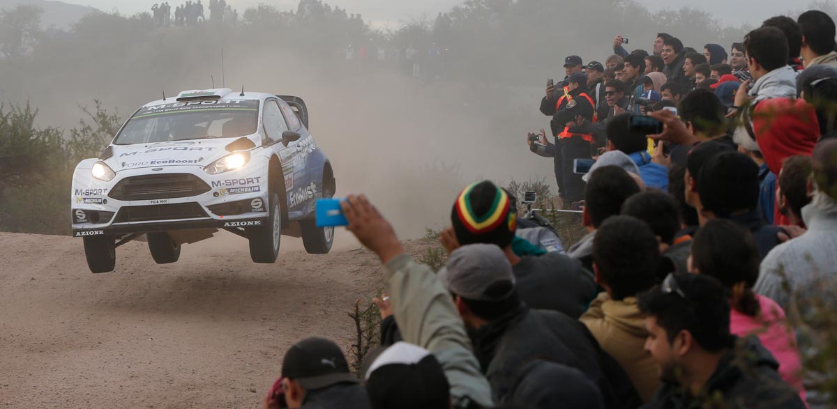 Elfyn Evans, Rallye de Argentina 2015.