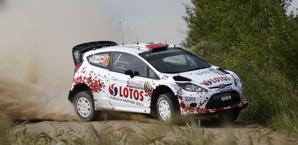 Robert Kubica, Rallye de Polonia 2014.