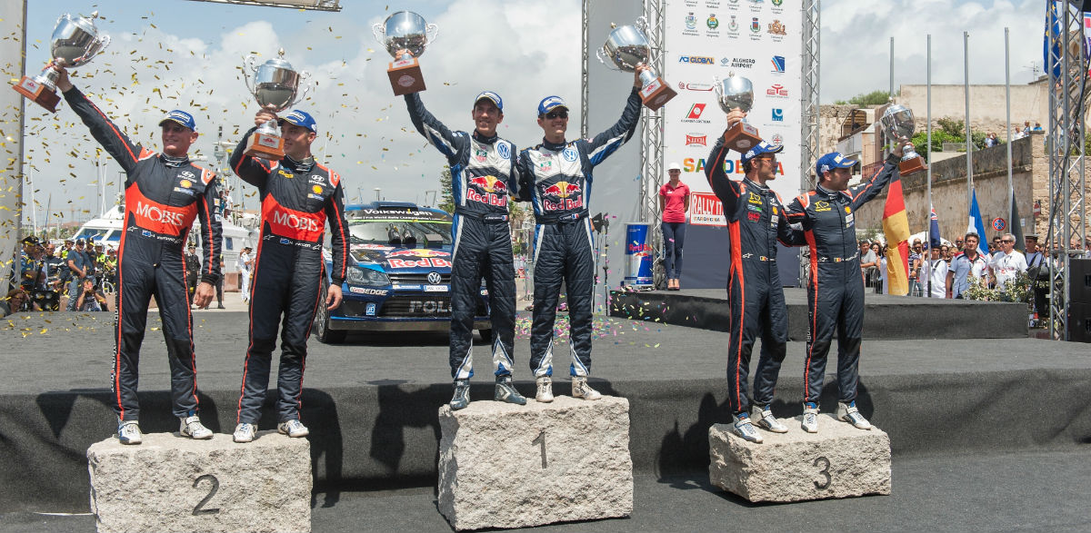 Sebastien Ogier, Rallye de Italia 2015.