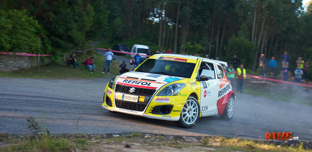 Berti Hevia gana las 2RM en el 51 Rallye Rías Baixas