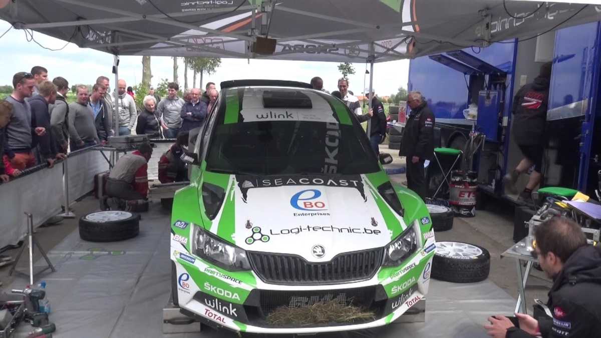 Vídeo, tests previos al Ypres Rally