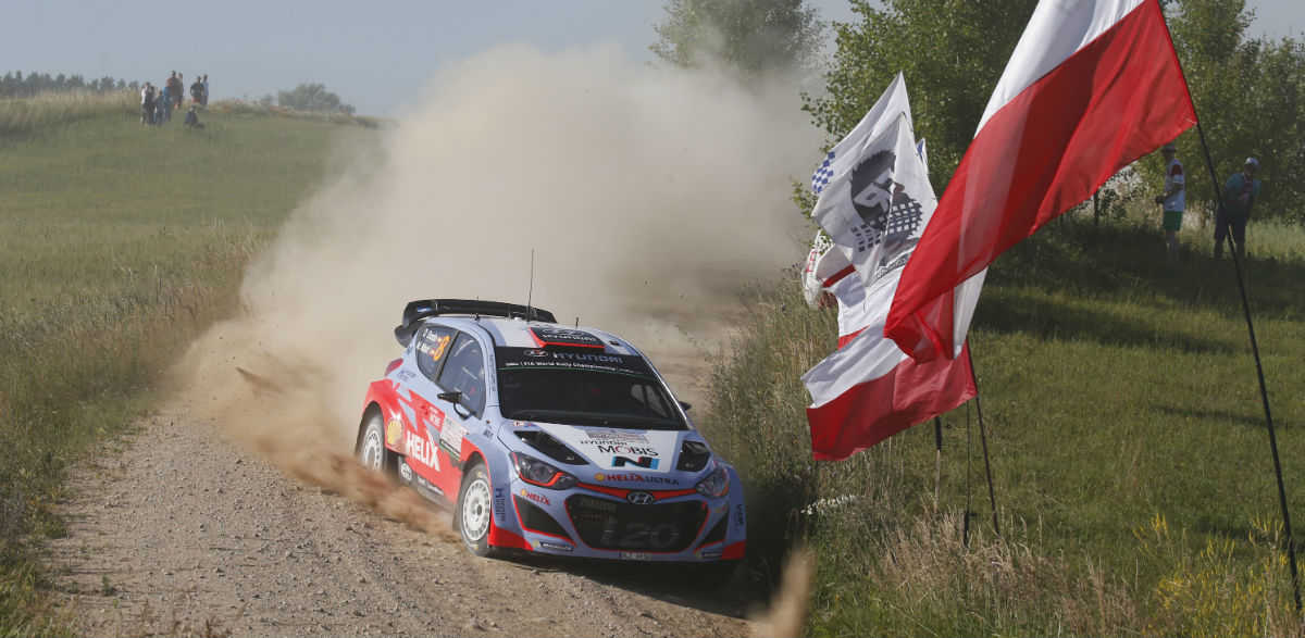 Dani Sordo, Rallye de Polonia 2015.