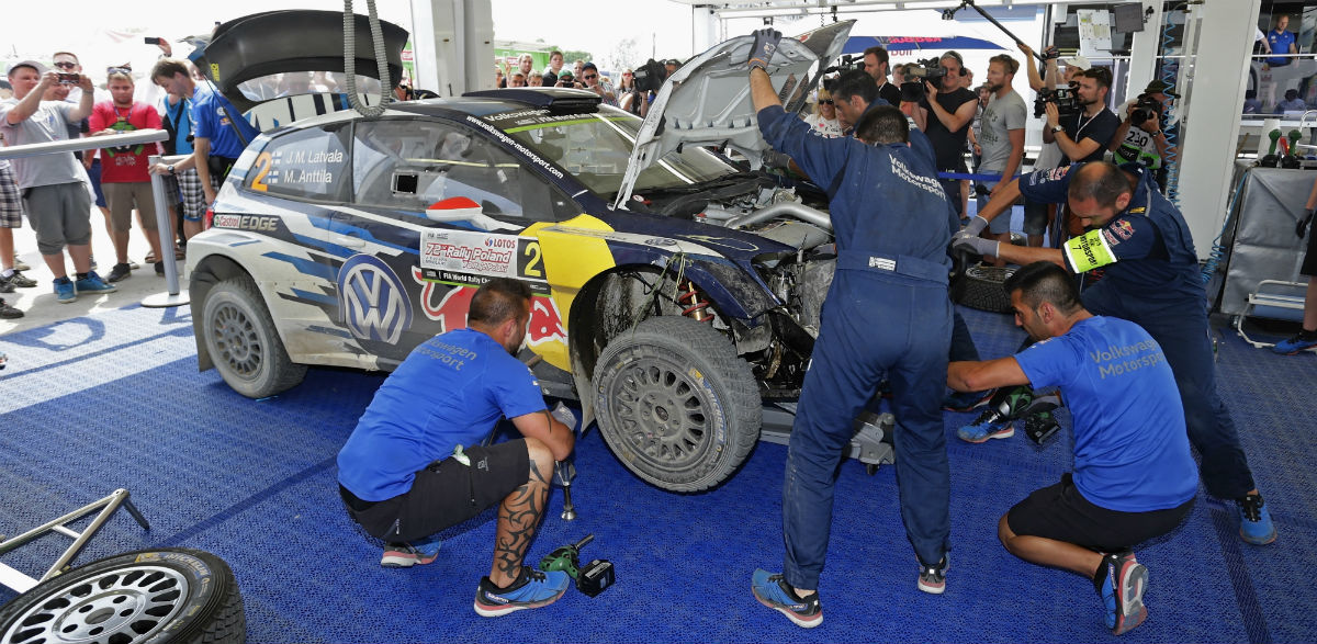 Jari-Matti Latvala, Rallye de Finlandia 2015.