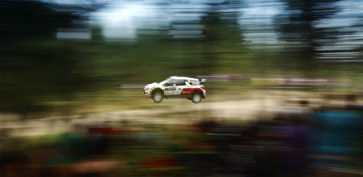 Kris Meeke, Rallye de FInlandia 2014.