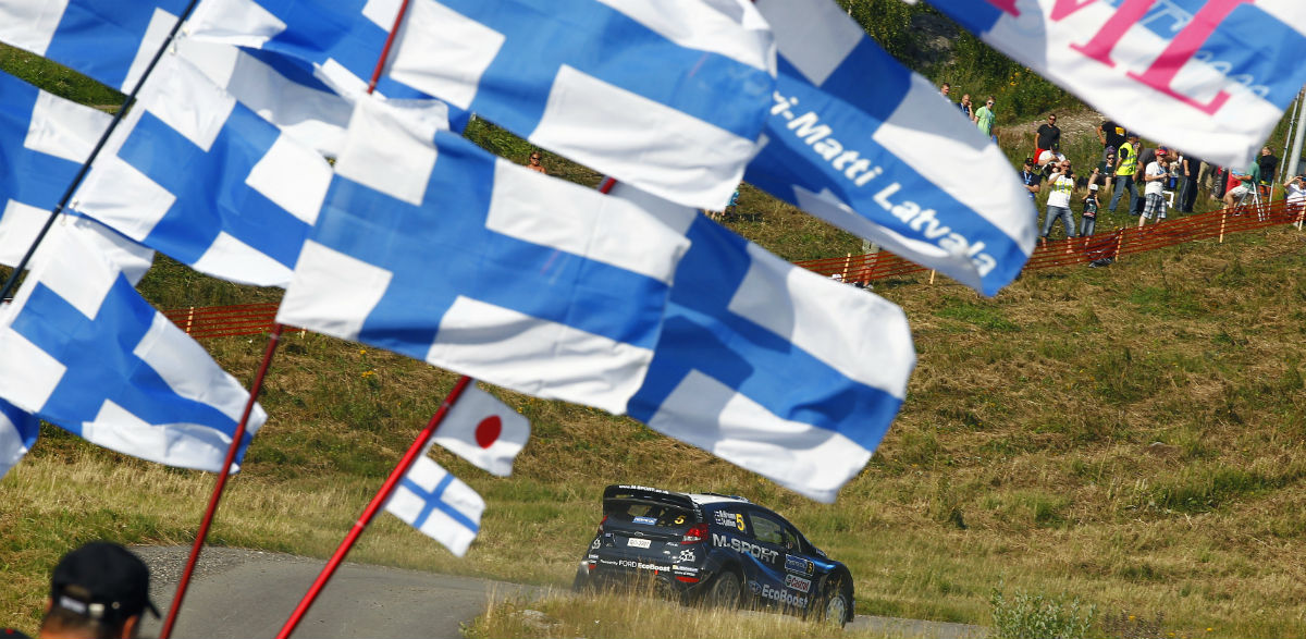 Mikko Hirvonen, Rallye de Finlandia 2014.