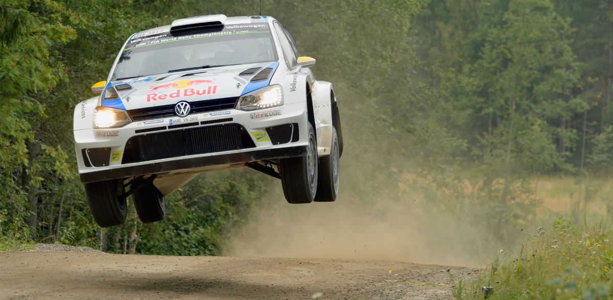 Rallye de Finlandia 2014.