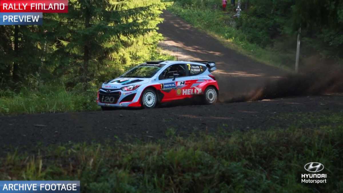 Previa del Rally de Finlandia por Hyundai