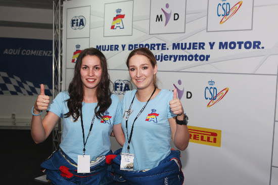 Elba Correa y Adriana Álvarez, seleccionadas para el proyecto Mujer y Motor