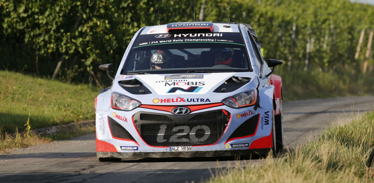 Dani Sordo, Rallye de Alemania 2015.