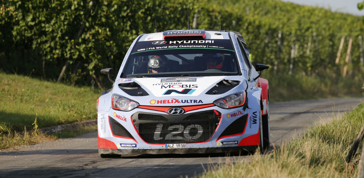 Dani Sordo, Rallye de Alemania 2015.