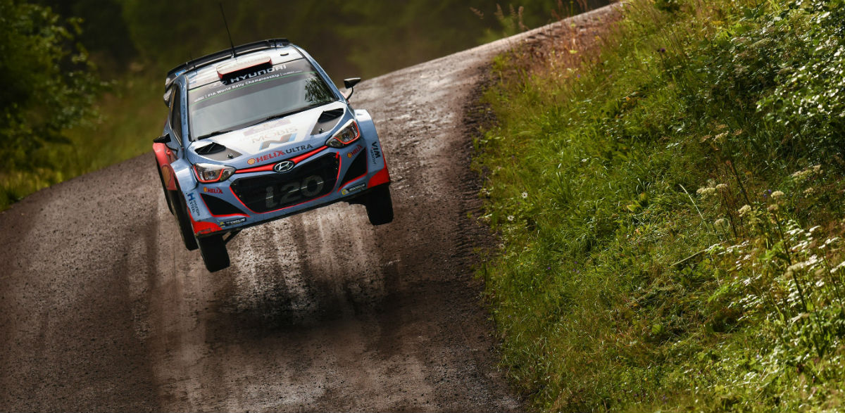 Dani Sordo, Rallye de Finlandia 2015.