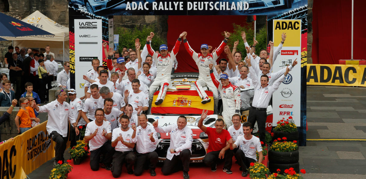 Dani Sordo, Rallye de Alemania 2013.