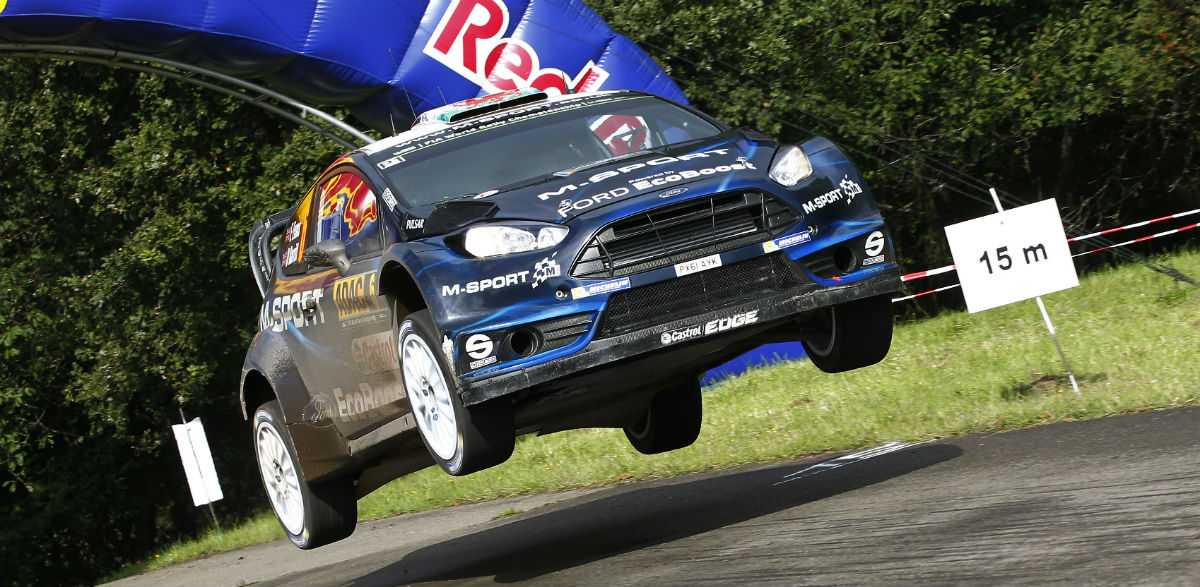 Elfyn Evans, Rallye de Alemania 2015.