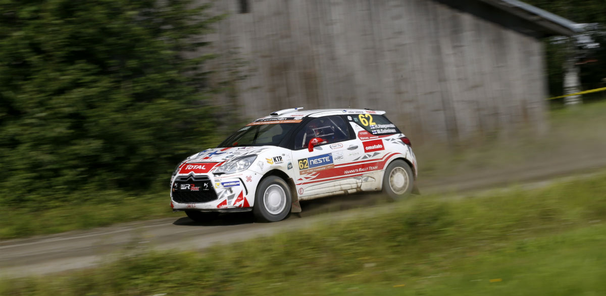 Henri Haapamaki, Rallye de Finlandia 2015.