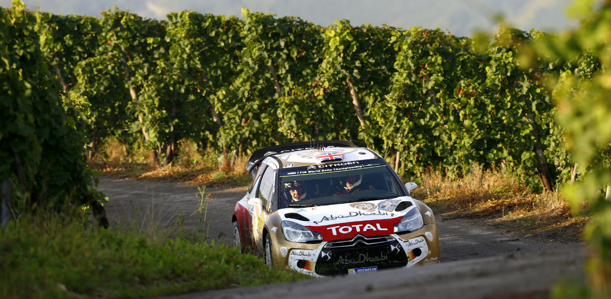 Kris Meeke, Rallye de Alemania 2014.