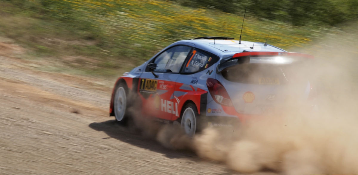 Thierry Neuville, Rallye de Alemania 2015.