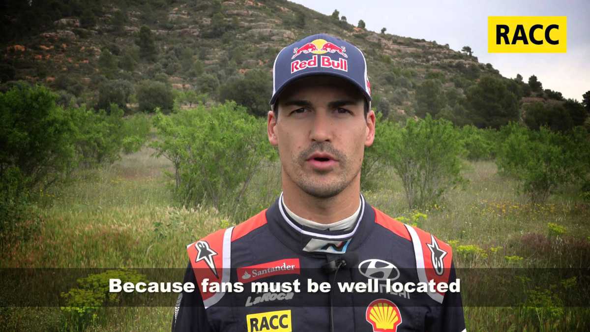 Consejos de Dani Sordo para ir al RallyRACC