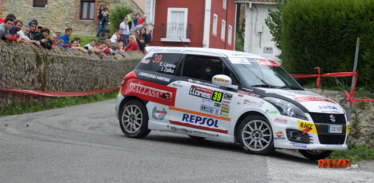 Efren Llarena gana en Llanes y Adrián Díaz es el virtual ganador de la Copa Suzuki Swift 2015