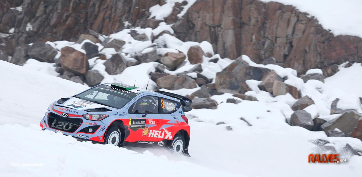 El Rallye de Suecia cambia la ubicación del parque de trabajo