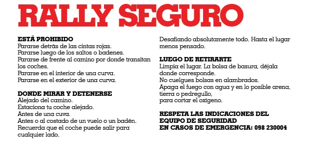 La calidad y la continuidad de nuestro deporte depende exclusivamente de nosotros
