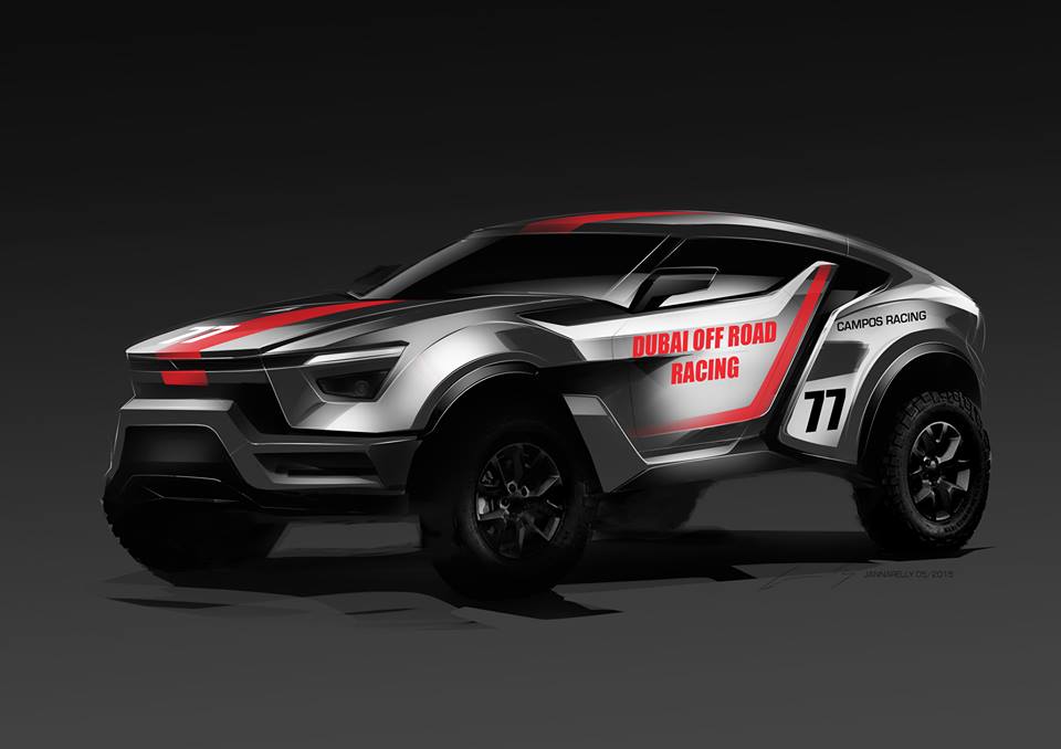 Campos Racing, partner en el proyecto de un 4×4 de carreras emiratí