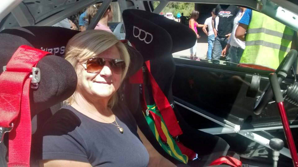 Marisa Arias, directora de carrera en el Rallye Rías Baixas, mejor oficial de 2015