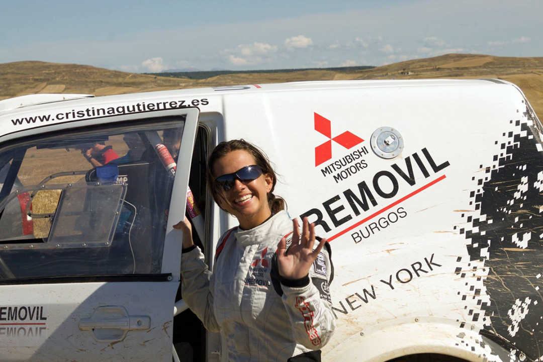 Cristina Gutiérrez, subcampeona del Nacional de Rallyes TT